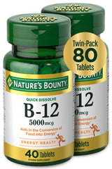 Nature's Bounty frasco frontal y etiqueta clara, confianza de marca