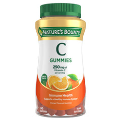 Nature's Bounty frente del envase mostrando 80 gominolas y beneficios visibles