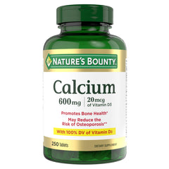 Nature's Bounty bote frontal 250 tabletas para suministro prolongado