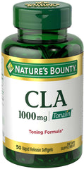 Nature's Bounty frasco frontal mostrando etiqueta y beneficio composición corporal