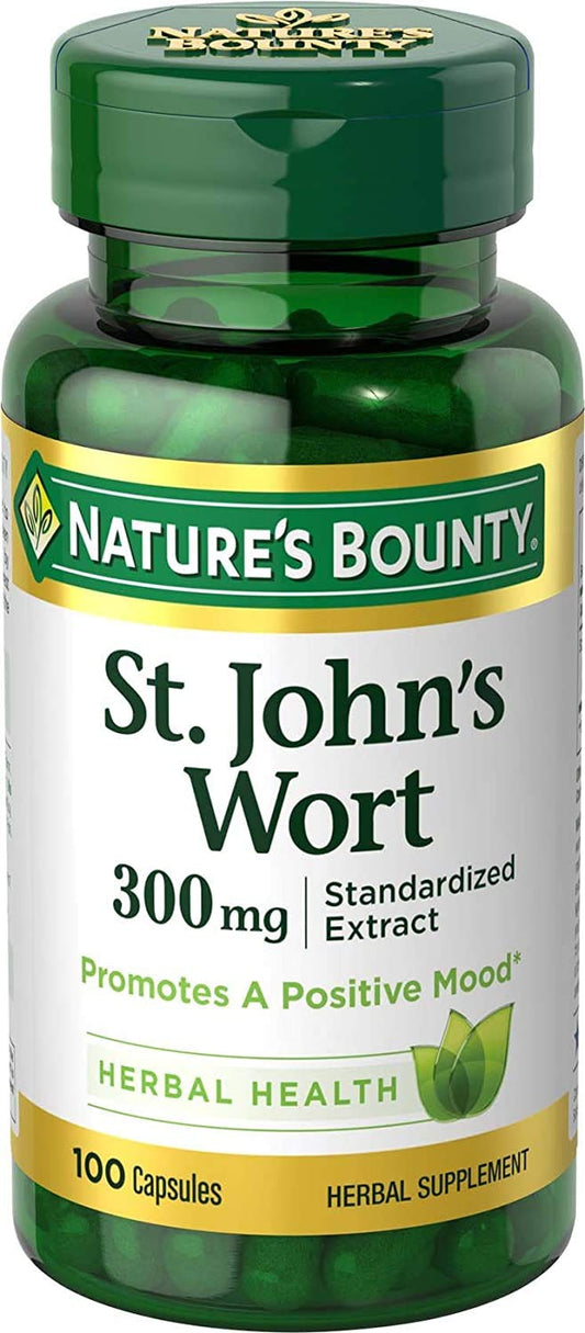 Nature's Bounty frasco frontal mostrando cápsulas y etiqueta clara, para uso diario