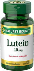 Nature's Bounty bote frontal del producto mostrando etiqueta y cantidad 30 softgels para identificación rápida