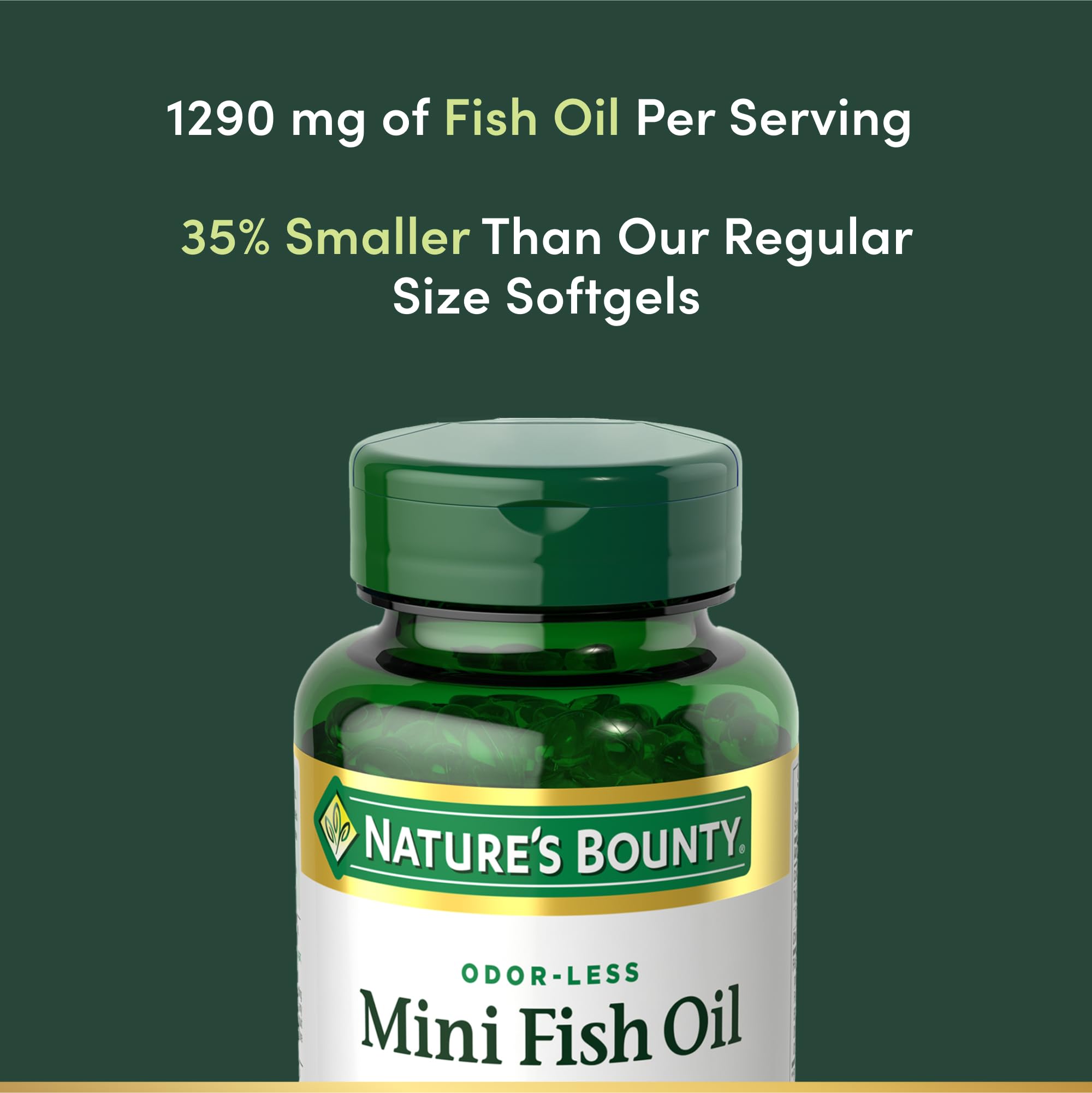 Nature's Bounty primer plano del recubrimiento sin olor y sin regusto