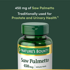 Nature's Bounty etiqueta con información nutricional y beneficios claros