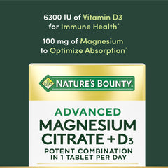 Nature's Bounty primer plano de la textura para apreciar calidad y absorción