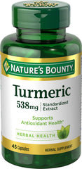Nature's Bounty frasco frontal mostrando 45 cápsulas y beneficio antioxidante