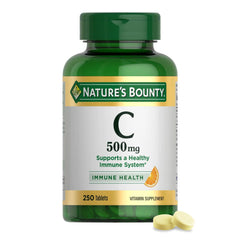 Nature's Bounty envase frontal mostrando 250 tabletas, claridad y confianza