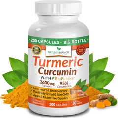 NATURE'S BRANCH envase frontal destacando fórmula 2600mg y beneficios