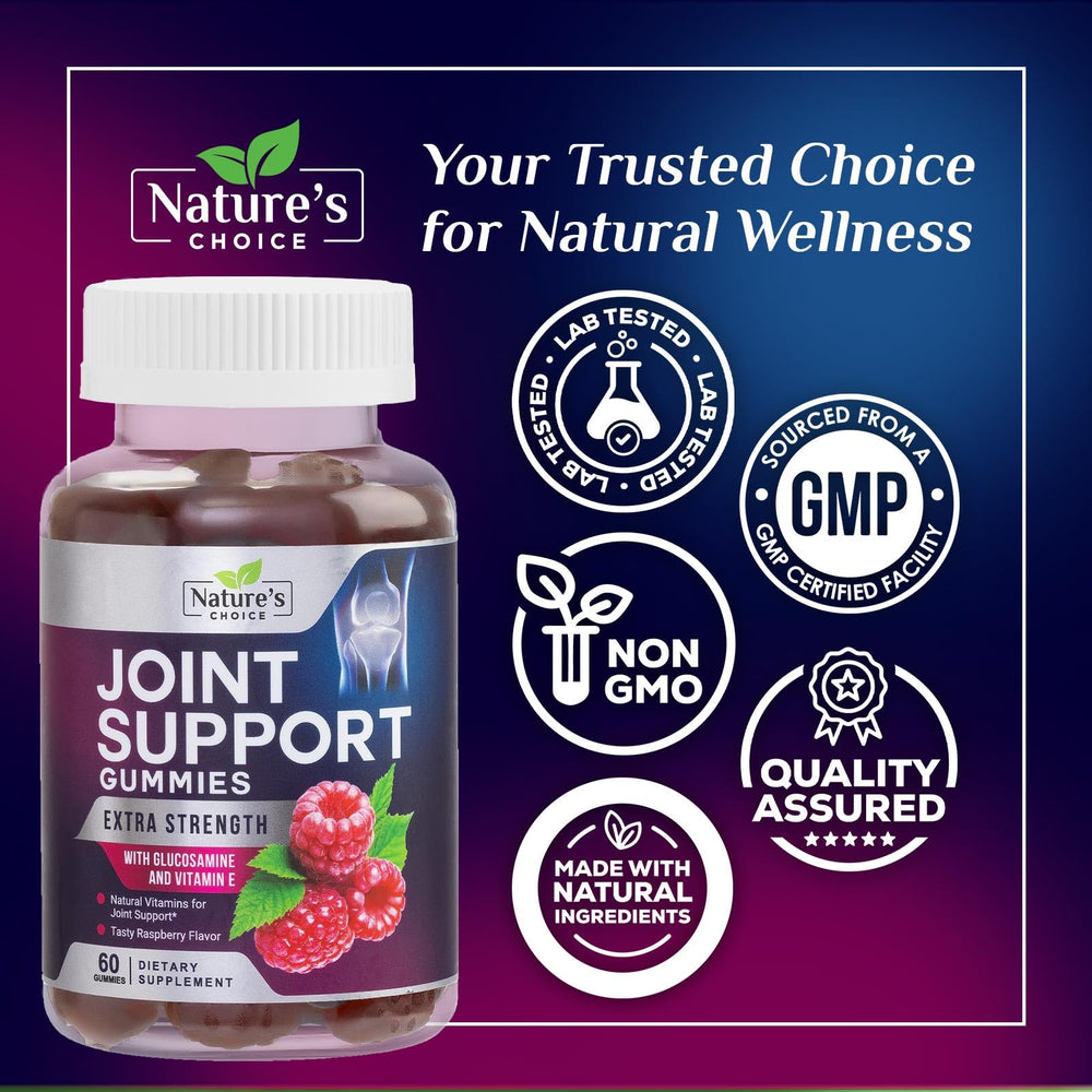 Nature's Choice etiqueta con ingredientes y datos del suplemento para transparencia