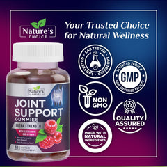 Nature's Choice etiqueta con ingredientes y datos del suplemento para transparencia