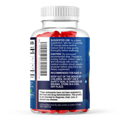 Nature's Choice gominolas esparcidas mostrando color y atractivo berry natural