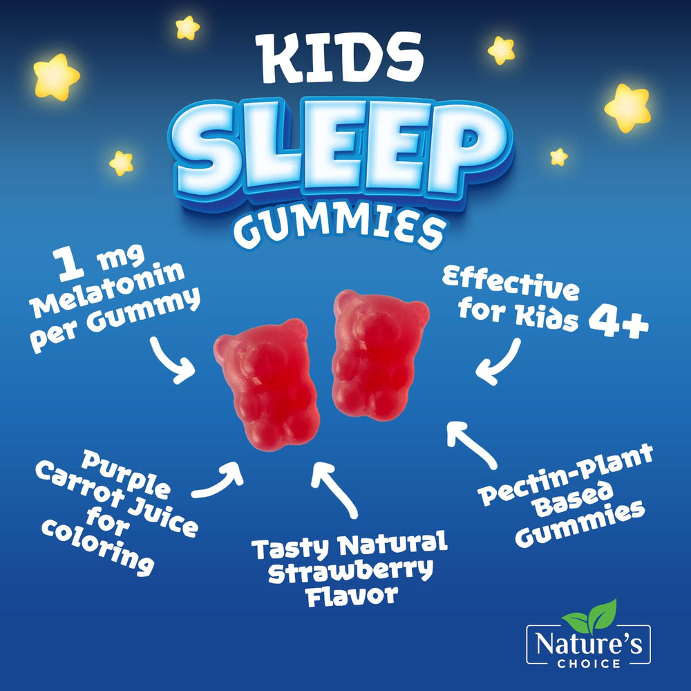 Nature's Choice detalle de gomitas masticables, formato seguro para niños
