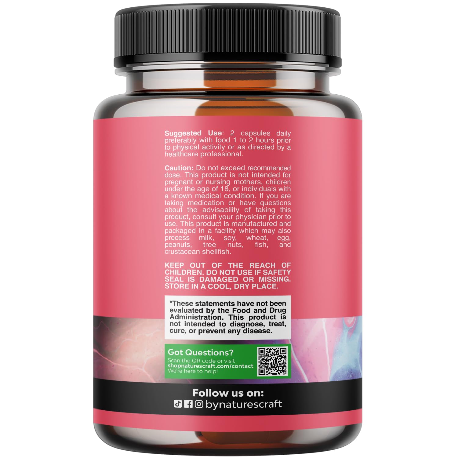Natures Craft producto en ambiente lifestyle, apoyo a confianza personal