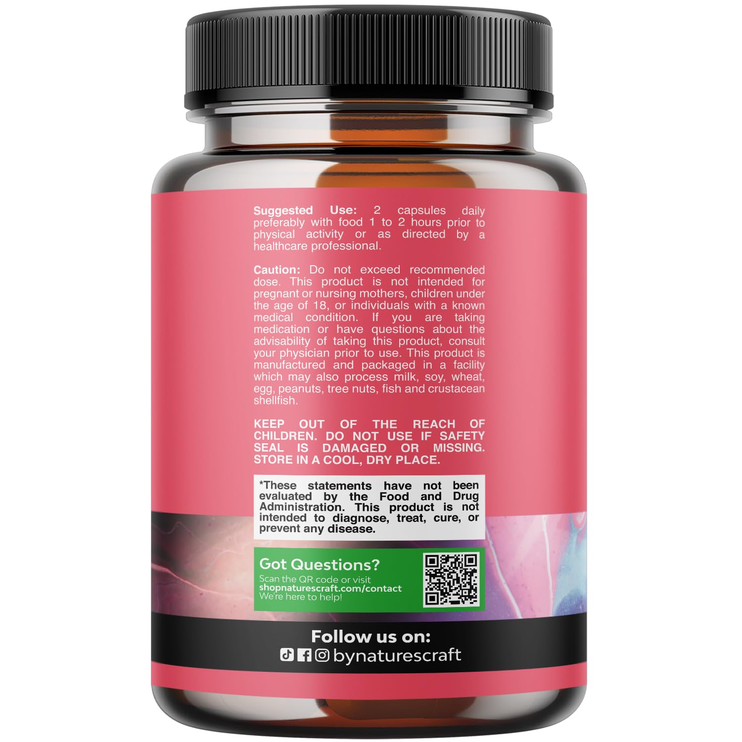 Natures Craft G-Curve comparación de tamaño para visualizar proporción real