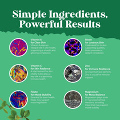 Natures Craft etiqueta de ingredientes, beneficio: transparencia de nutrientes