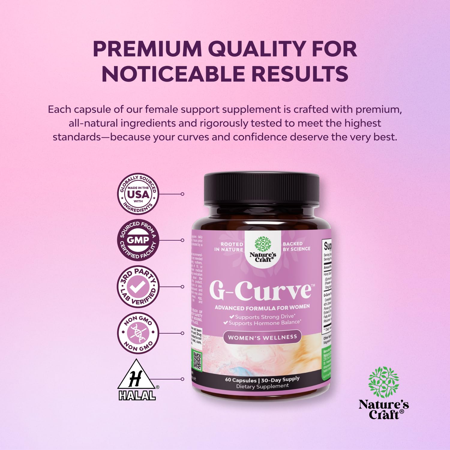 Natures Craft cápsulas integradas en rutina matutina para consistencia