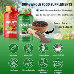 Nature's Evergreen etiqueta nutricional clarifica ingredientes y dosis