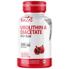 Nature's Fusions frasco delantero mostrando 30 cápsulas y etiqueta clara, confianza en calidad