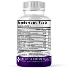 Nature's Fusions etiqueta LupuEase lista de vitaminas y minerales clara