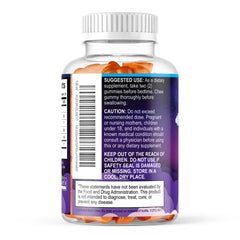 Nature's Gummies texto sin azúcar destacando beneficio bajo calorías