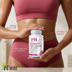 Nature's Harmony producto ubicado en baño para uso cotidiano