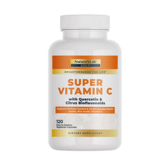 Nature's Lab frasco delantero que destaca 1000 mg y beneficios para el sistema inmunitario