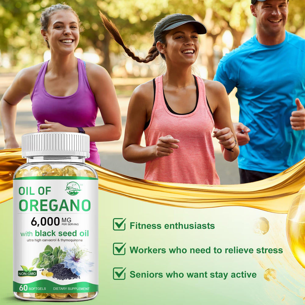 Nature's live etiqueta con lista de ingredientes clave y sellos