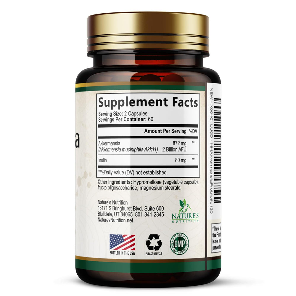 Nature's Nutrition lista de ingredientes enfatizando transparencia