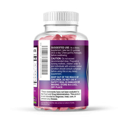 Nature's Nutrition detalle de icono vitamina D3 en etiqueta, apoyo a mejor absorción
