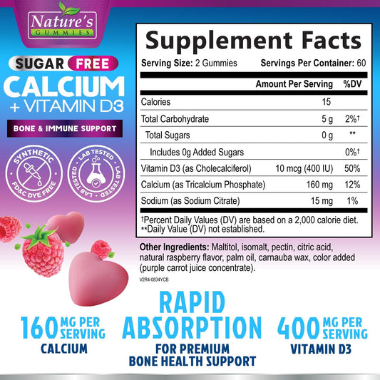 Nature's Nutrition primer plano de textura de gomita, muestra suavidad y masticabilidad cómoda