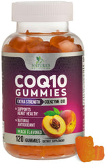 Nature's Nutrition envase frontal mostrando CoQ10 y beneficio antioxidante