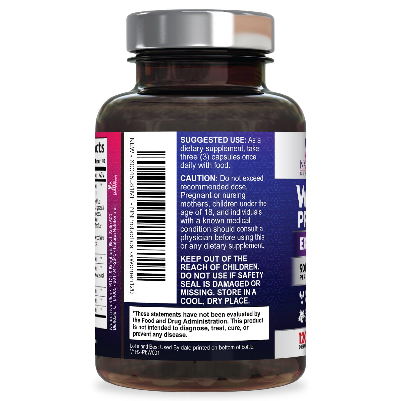 Nature's Nutrition bayas de cranberry ilustrando apoyo urinario natural