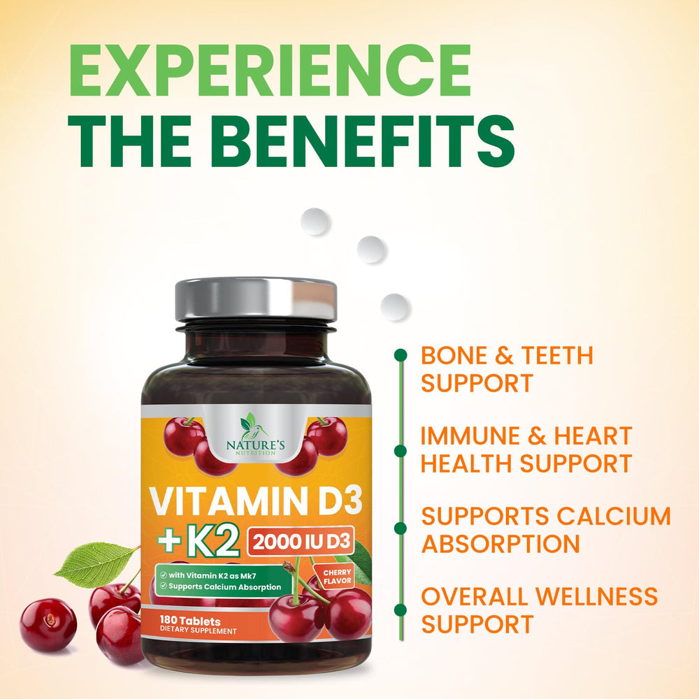 Nature's Nutrition etiqueta nutricional para confirmar dosis y pureza