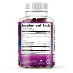 Nature's Nutrition sello de calidad y prueba de terceros visible en envase