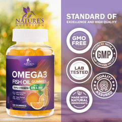 Nature's Nutrition etiqueta con información nutricional que asegura transparencia