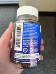 Nature's Nutrition etiqueta con lista de ingredientes y vitamina C