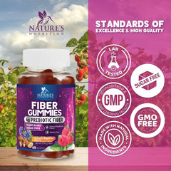 Nature's Nutrition etiqueta de ingredientes enfatizando fórmula vegana