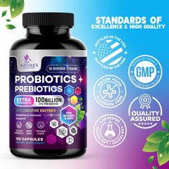 Nature's Nutrition detalle de etiqueta con información de ingredientes