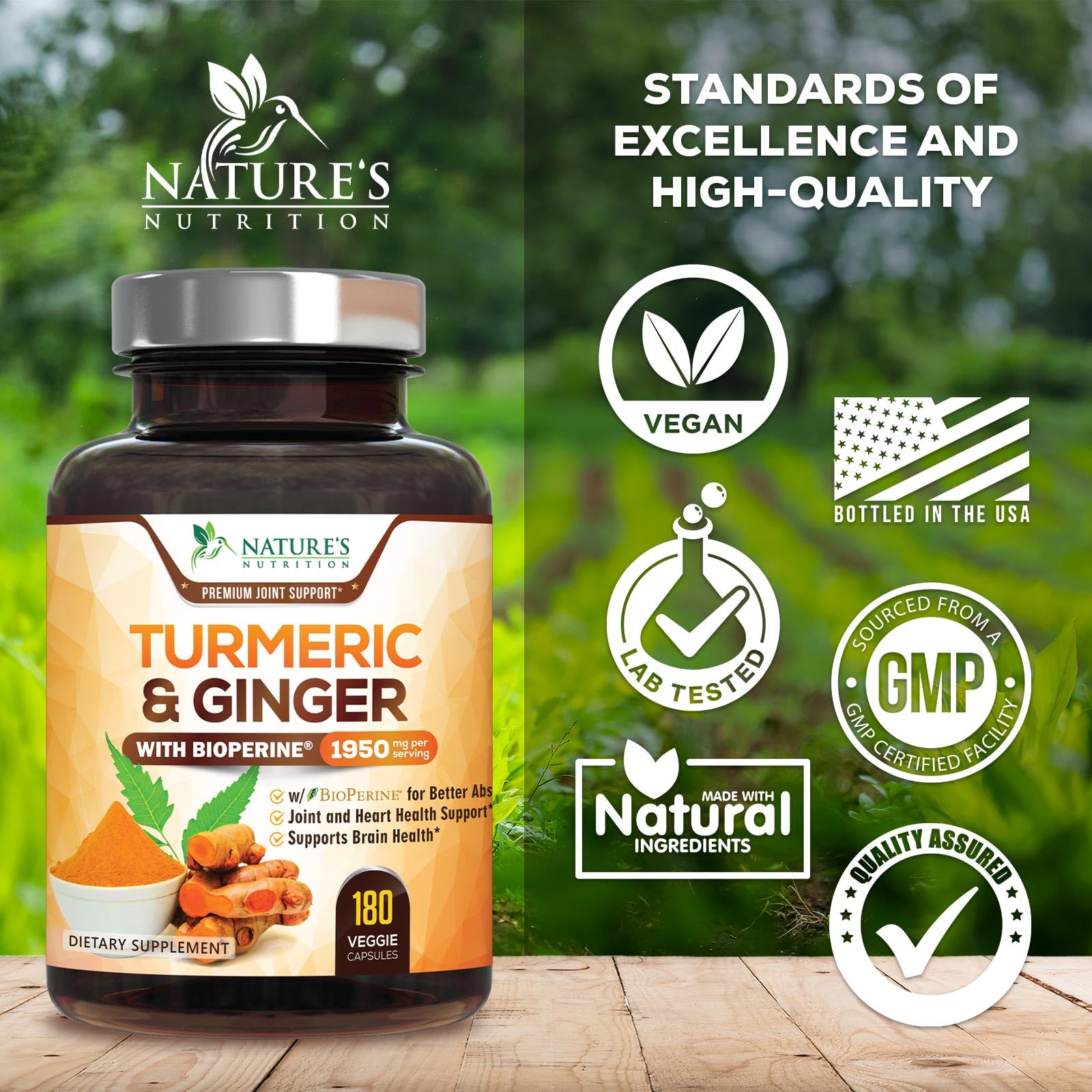 Nature's Nutrition etiqueta nutricional legible y beneficios para el consumidor