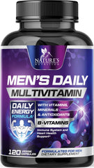 Nature's Nutrition frasco frente mostrando etiqueta y beneficios