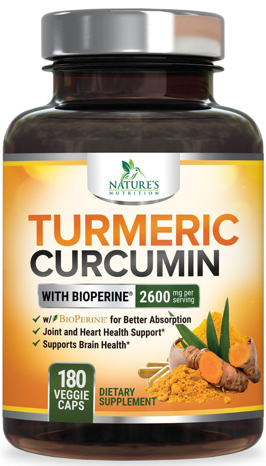 Nature's Nutrition envase frontal mostrando información del producto y beneficios