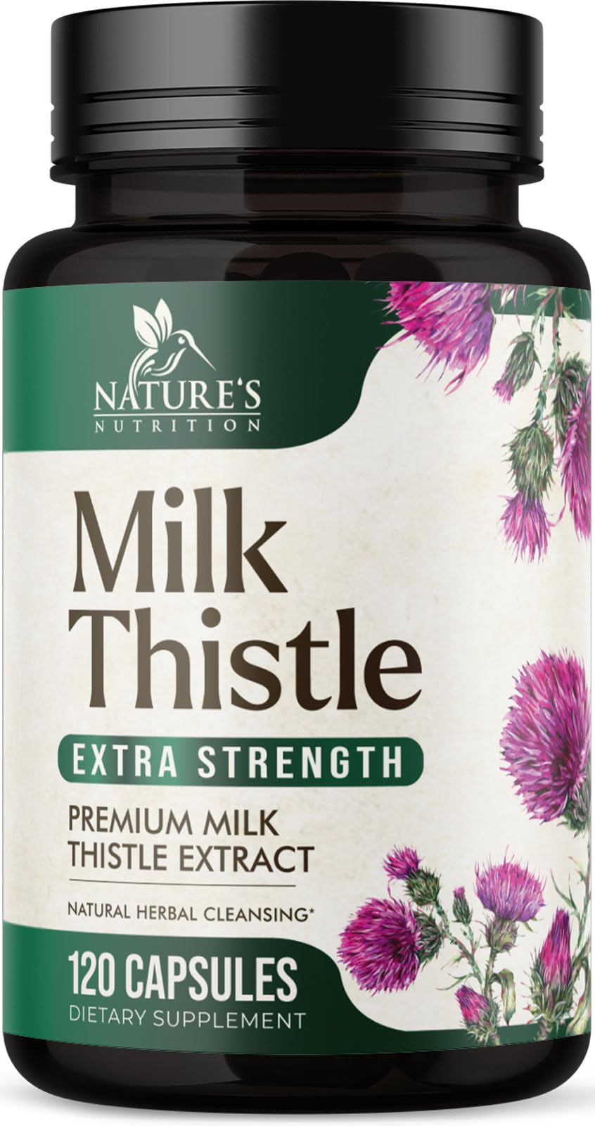 Nature's Nutrition envase frontal mostrando fórmula hepática y beneficios