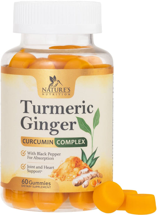 Nature's Nutrition frasco frontal mostrando etiqueta y beneficios