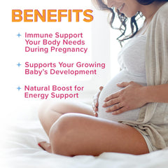 Nature's Nutrition gominola en mano lista para masticar, toma sencilla y agradable