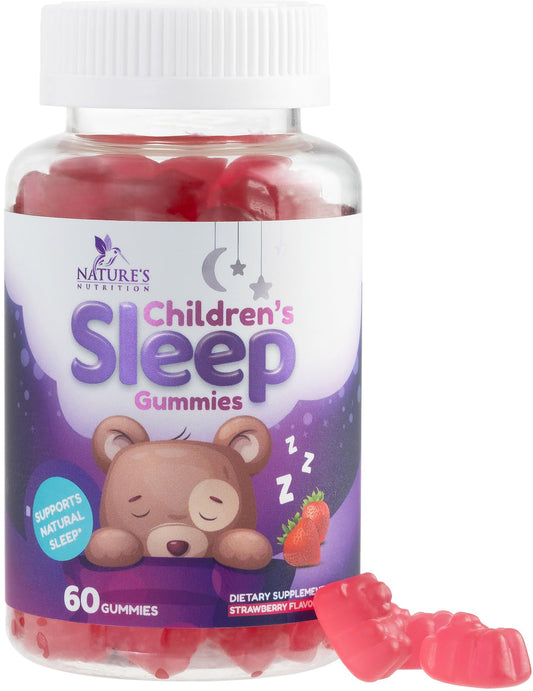 Nature's Nutrition frasco frontal mostrando gominolas veganas y etiqueta clara