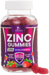Nature's Nutrition frasco frontal mostrandogominolas y beneficios visibles