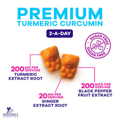 Nature's Nutrition primer plano de gomita muestra textura y consistencia