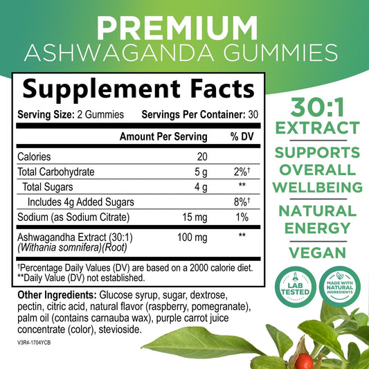 Nature's Nutrition primer plano textura de gomita que resalta suavidad y sabor berry