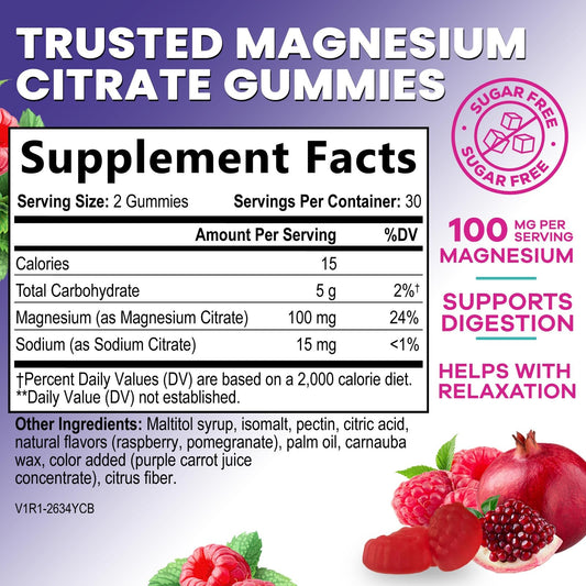Nature's Nutrition primer plano de gomita con textura masticable