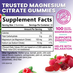 Nature's Nutrition primer plano de gomita con textura masticable